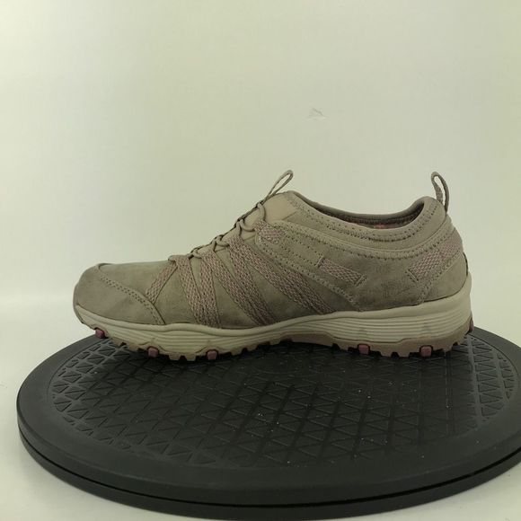 Skechers Seager Hiker Tan Water Resistant Slip On Shoes 158420 Women’s Size 7 - Picture 9 of 12